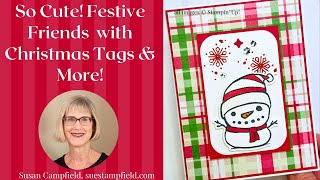 Adorable Snowman from the Festive Friends Bundle!