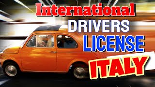 Dont Drive In Italy Without Watching This First. International Drivers License In Italy. Need One?