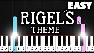 Rigel&#39;s Theme (The Tearsmith) - EASY Piano Tutorial