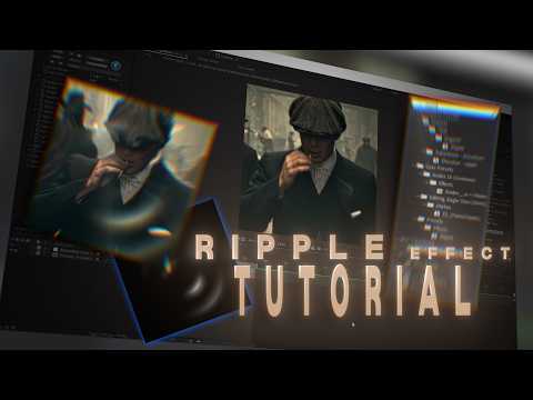 💜Smooth Ripple Effect I After Effects Tutorial ✅