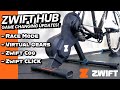 Zwift hub game changing updates virtual gears  zwift cog  10hz data  click hardware