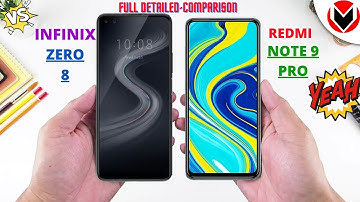 INFINIX ZERO 8 vs REDMI NOTE 9 PRO _Full Comparison _Which is Best?