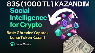 YATIRIMSIZ 83$ ( 1000 TL ) KAZANDIM LUNARCRUSH AİRDROP ! YATIRIMSIZ 83$ ( 1000 TL ) KAZANDIM LUNARCRUSH AİRDROP !
