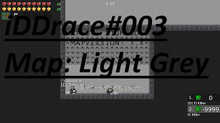 Teeworlds iDDrace Map: Light Grey #003