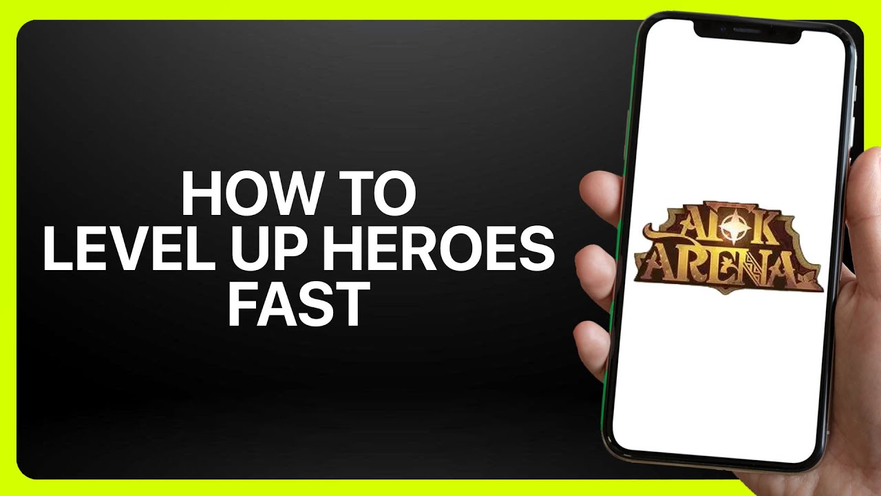 How To Level Up Heroes Fast In AFK Arena ! Tutorial - YouTube
