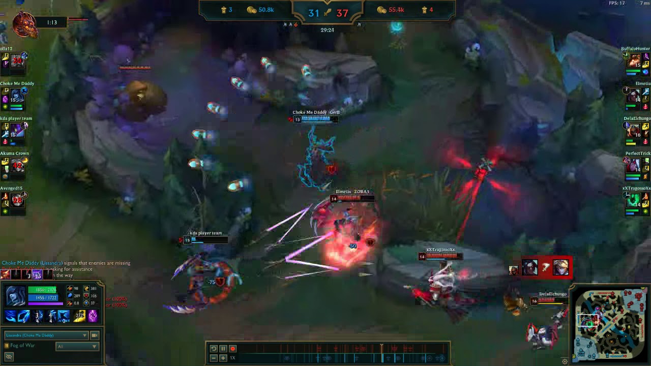 Lissandra Passive pentakill
