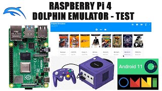 Raspberry Pi 4: Dolphin Emulator - Test (Android 11 OmniROM).