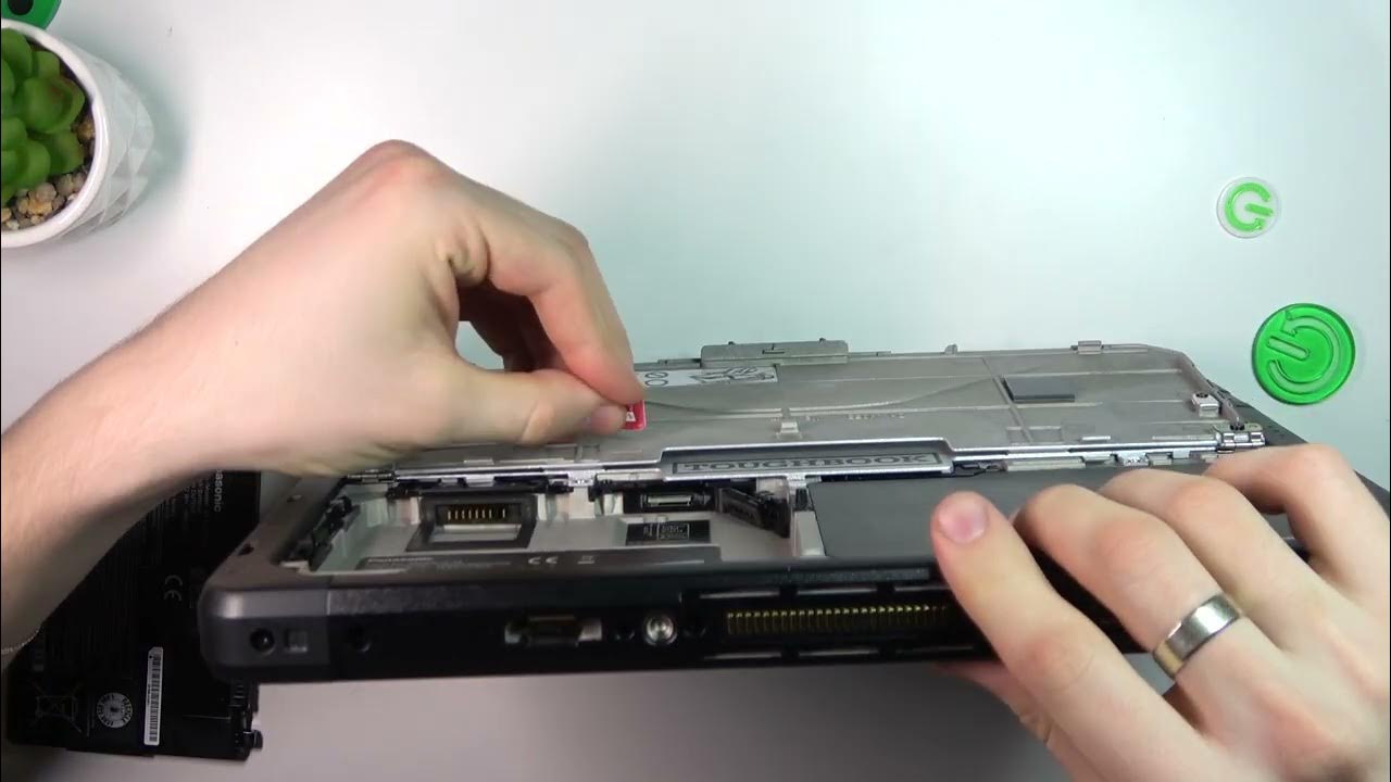 PANASONIC ToughBook CF33 How to Insert SIM Card in just 3 Easy Steps