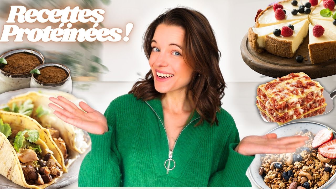 Mes INCROYABLES recettes riches en PROTEINES ! ( faciles & petit budget