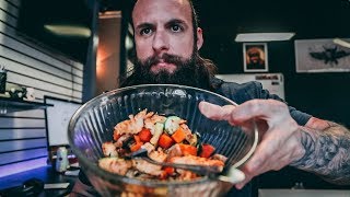 MY DIET TO GET SHREDDED; SURVIVING THE CUT | Nick Koumalatsos