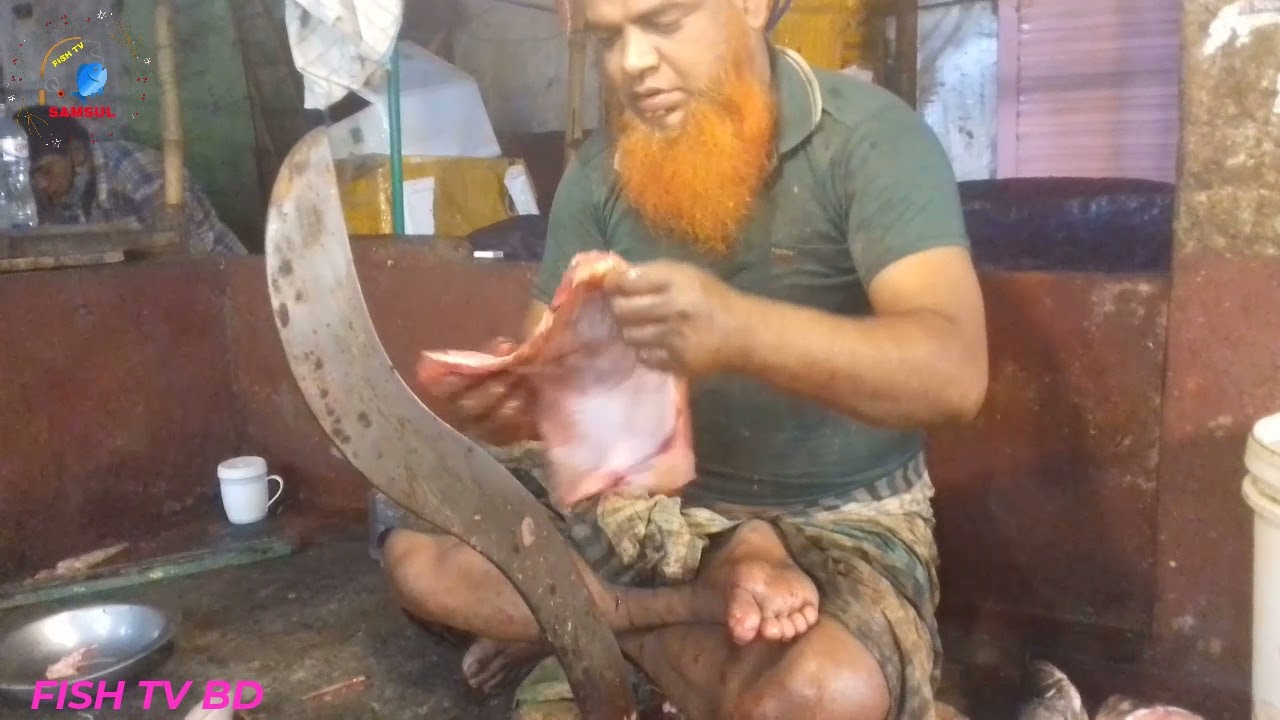 Rohu Fish Skinless Cutting Techniques By Expert Fishmonger 2021
