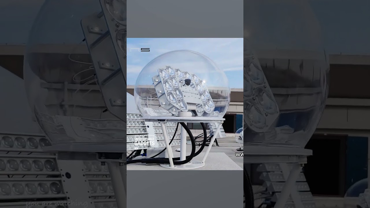 Dieses Gerät sammelt Sonnenlicht und leitet es in Deinen Keller