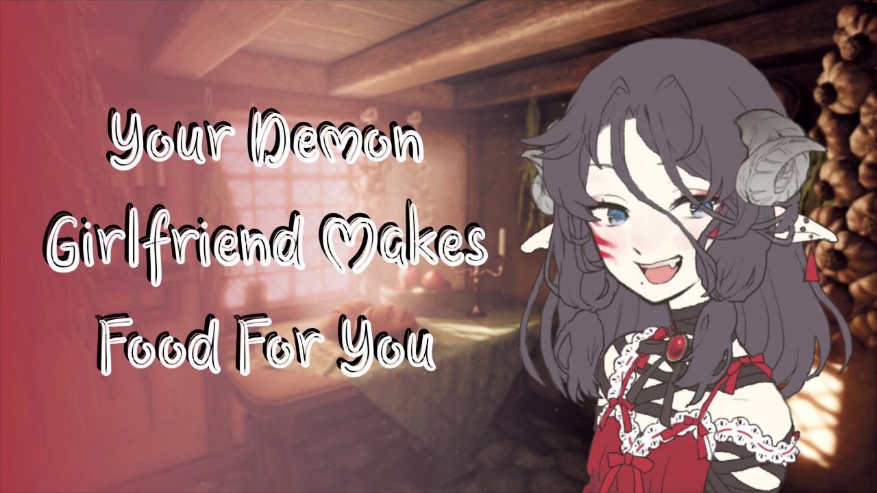 Your Demon Girlfriend Makes Food For You  //F4A// Script by 
