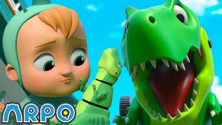 Dino Baby Daniel 🤖 1 Hour of Brand New ARPO the Robot | Funny Cartoons For Kids