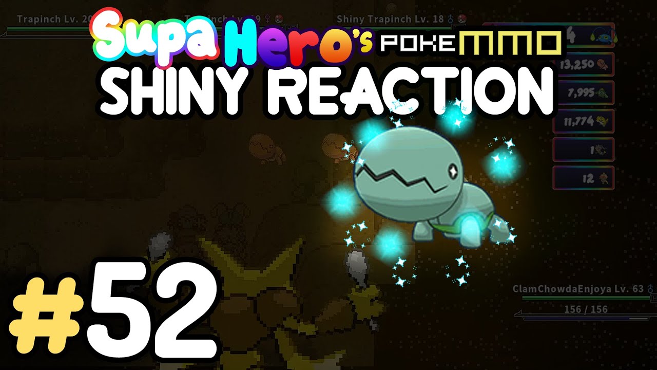 BIG GREEN BOI! Shiny Trapinch Reaction