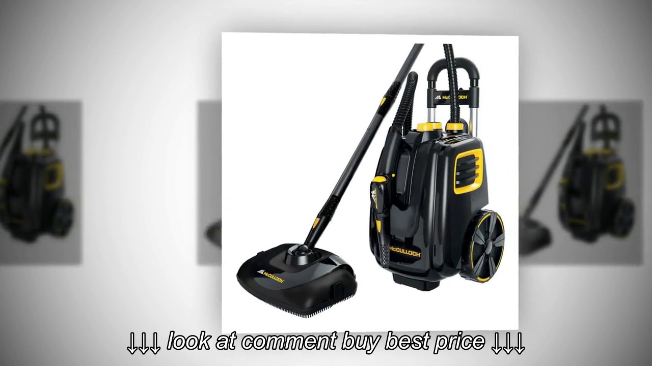 McCulloch MC1385 Deluxe Canister Steam System YouTube