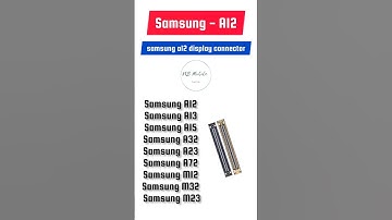 Samsung a12 display connector supported model ✅🫵
