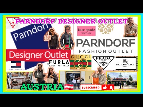 PARNDORF DESIGNER OUTLET AUSTRIA🇦🇹! DESIGNERS BAGS AND ITEMS! Car'sVlog