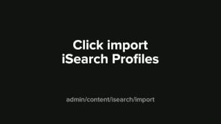 Import Profiles - Webspark