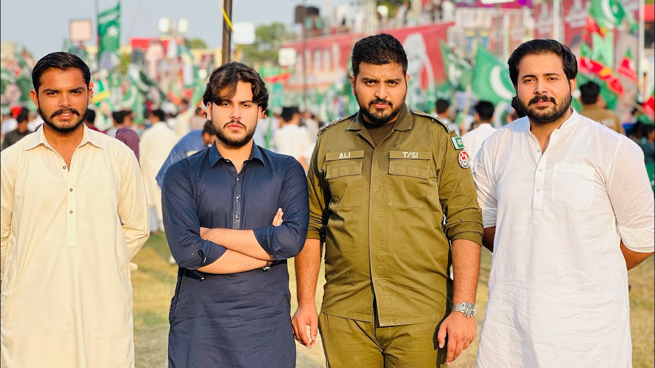 Meet up with Ali sian bhai(Sub Inspector) Attend PTI jalsa ️ - YouTube