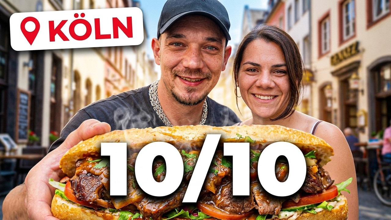 Die BESTEN Foodspots in Köln?! 😳 Wir testen sie alle!