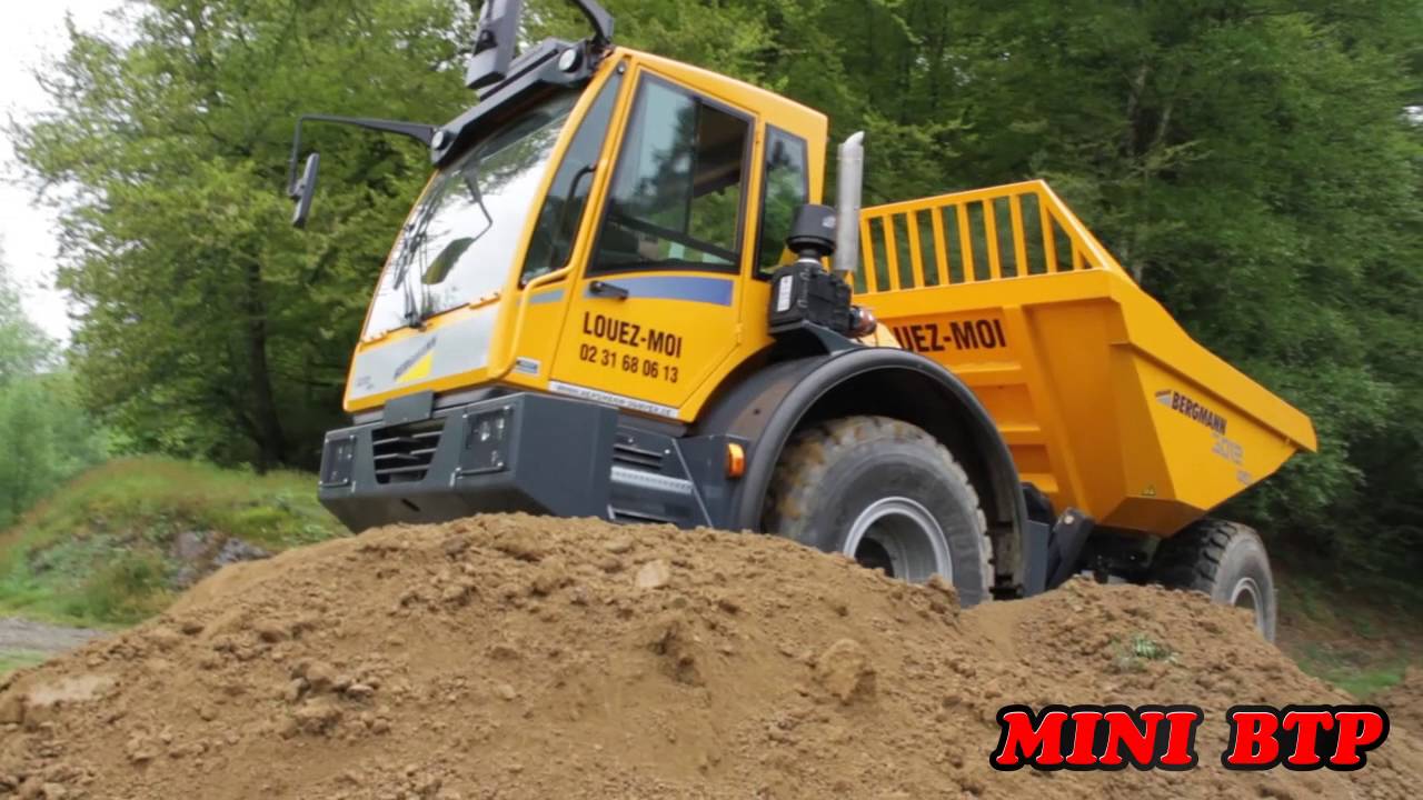 DUMPER BERGMANN 3012 poste inversé chez MINI BTP