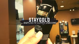 babyliss stay gold clippers