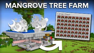 Minecraft Mangrove Tree Farm - 8000+ Items Per Hour