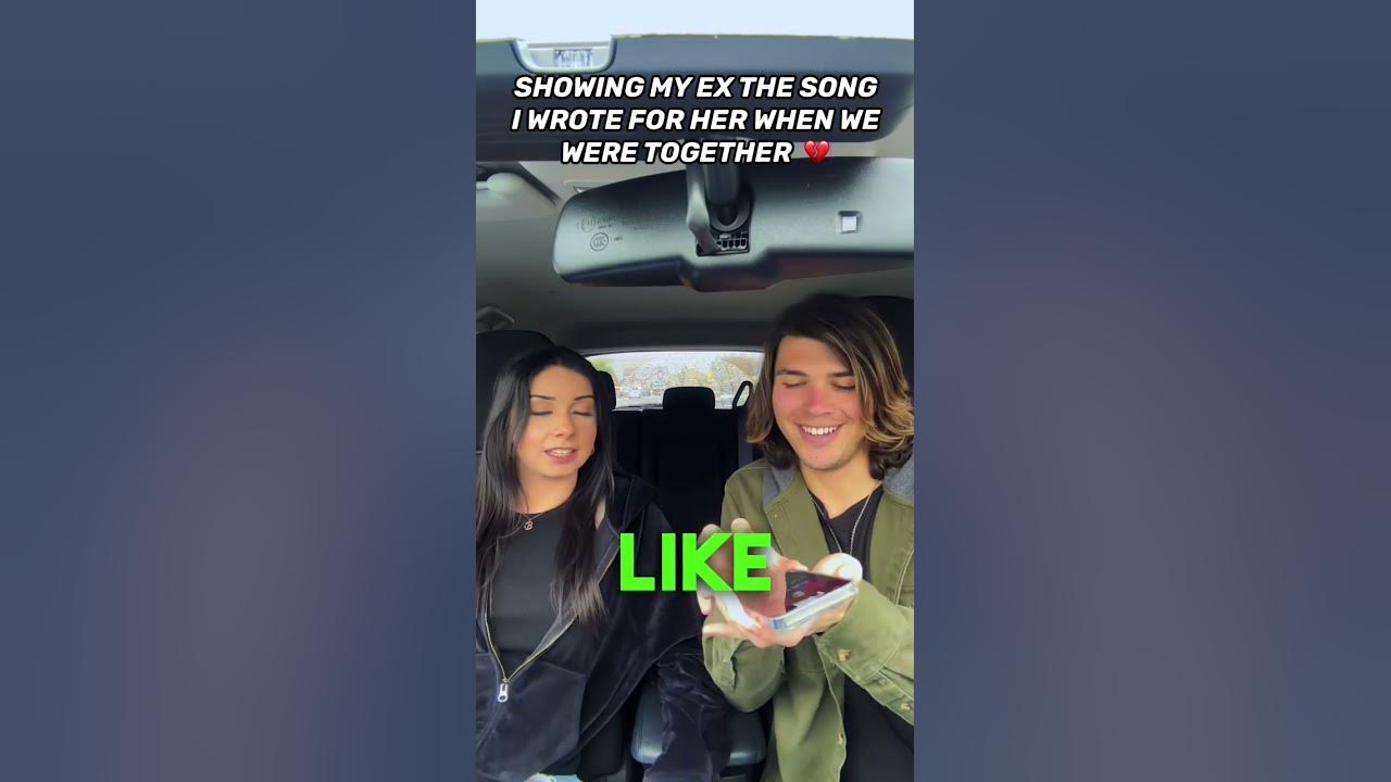 Showing My EX The Song I Wrote For Her When We Were Dating! 😱 #shorts