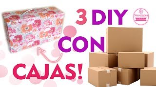 MANUALIDADES CON CAJAS DE CARTÒN