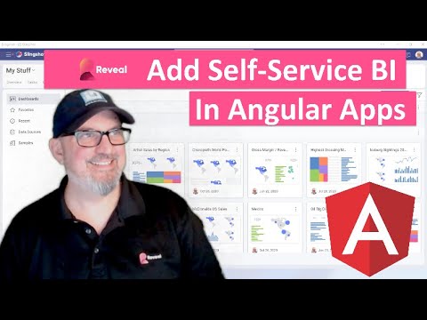 Embedding Dashboards & Self-Service BI to Angular Apps