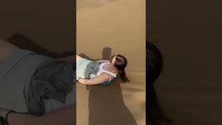 Unexpected Moment on the Sand 😱 You Must See This! #shorts #shortvideo #desert #moments #unexpected
