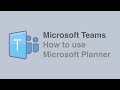 How to Use Planner with Microsoft Teams