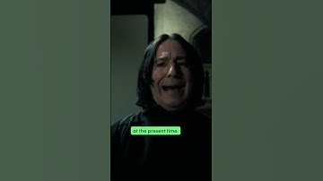 To be fair, Snape is iconic as far as a defence against the dark arts supply teachers go.