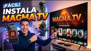 Como Instalar Magma Player en Cualquier Smart TV + lista M3U