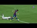 ميسي ضد اصعب مدافع شاهد كيف كان يبهدل الساحر ميسي المدافع بيبي