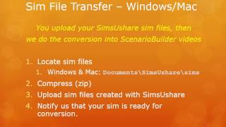 Importing SimsUshare for Windows or Mac sims into AlphaTRAC Scenario Builder screenshot 5