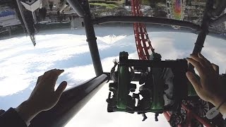 Craziest Roller Coaster In Japan Pov - Fuji-Q Highlands Eejanaika