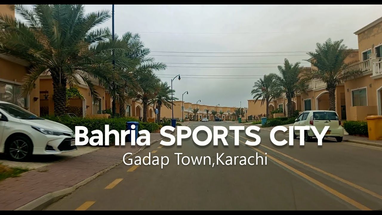 Bahria Town Karachi Part 2 Sports City Villa Karachi Street View Bahria Town Karachi Part 2 Sports City Villa Karachi Street View