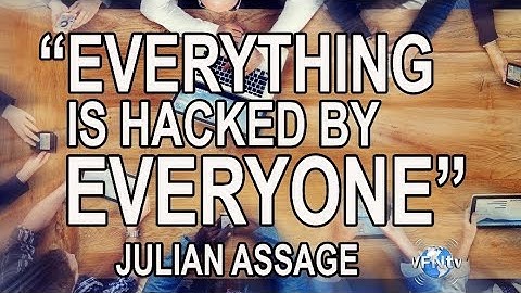 NSA Hacked by Shadow Power Brokers? "Everything is Hacked by Everyone" says Julian Assage