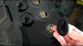 My cooktop stove is making clicking sound  Clean Ignition Switches!