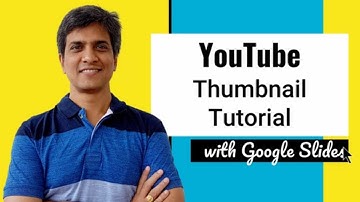 How to Create YouTube Thumbnail with Google Slides (Tutorial)