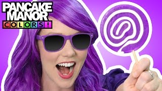 Purple Song | Colors for Kids | Pancake Manor