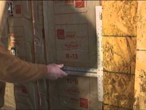 How to: OSB Installation on Walls - Measuring to Cut out for Switches and Outlets
