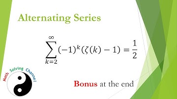 Alternating Series of Riemann Zeta function