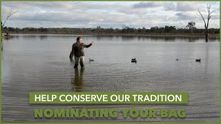 The Importance of Nominating Your Bag | Tracking the Impact of Duck Hunting in South Australia by CHASA - Conservation And Hunting Alliance of SA 70 views 9 months ago 34 seconds