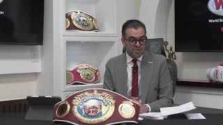WBO Welterweight Mandatory Championship Purse Bid