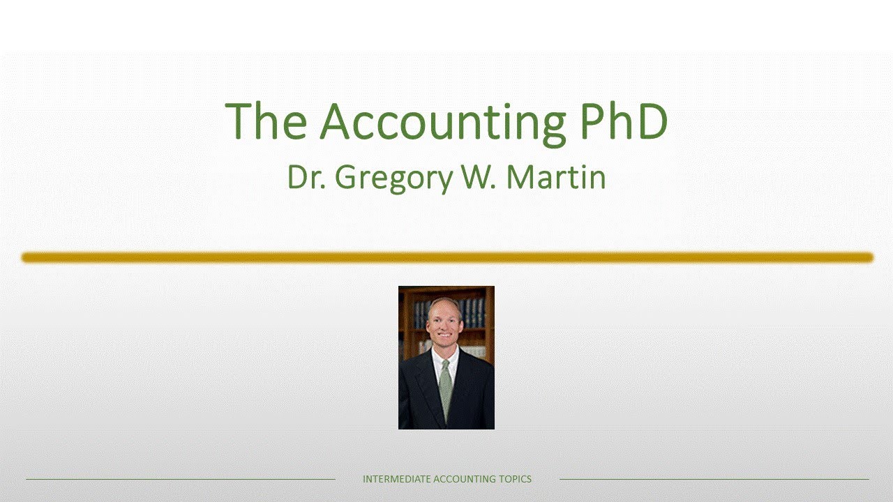 Intermediate Accounting Live Lecture - Comprehensive Review