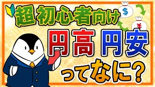 【超初心者向け】円高・円安とは何か？一発で分かる覚え方や、どっちがいいかも含めて分かりやすく解説！