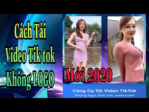 hình ảnh download video tiktok không có logo